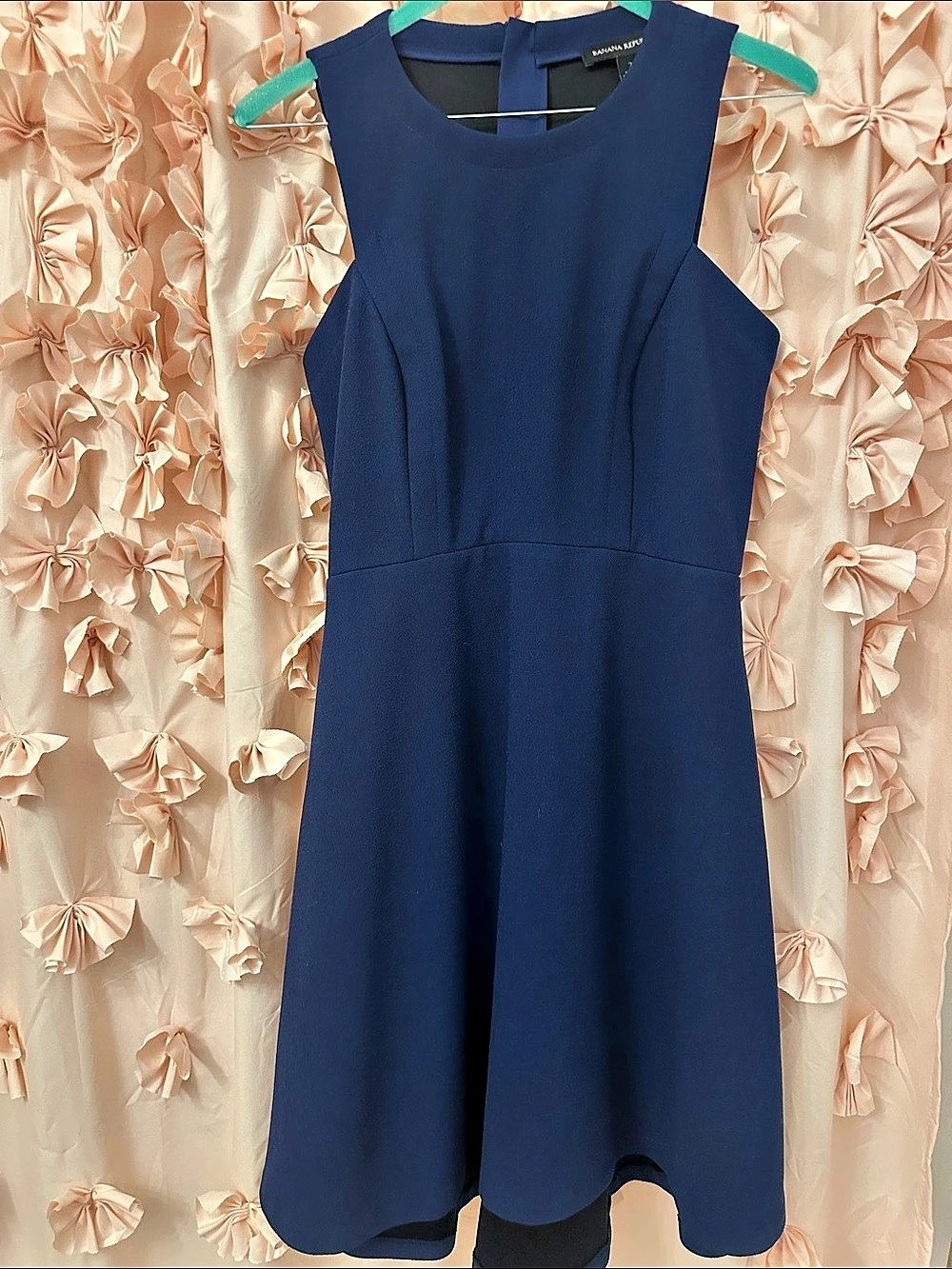 Banana Republic Sleeveless Mini Dress Blue Size 2